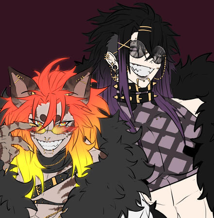 Cupid and Patch - OCs designed by Kuroko