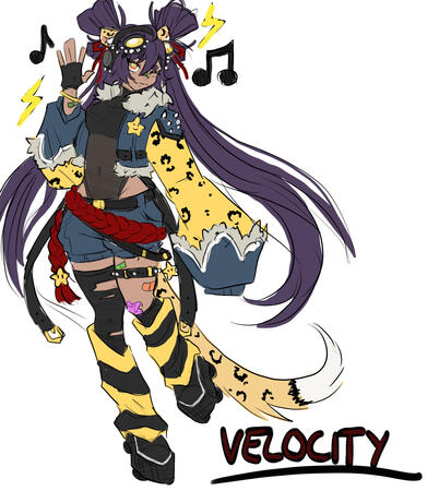 Velocity - Character designed by Kuroko